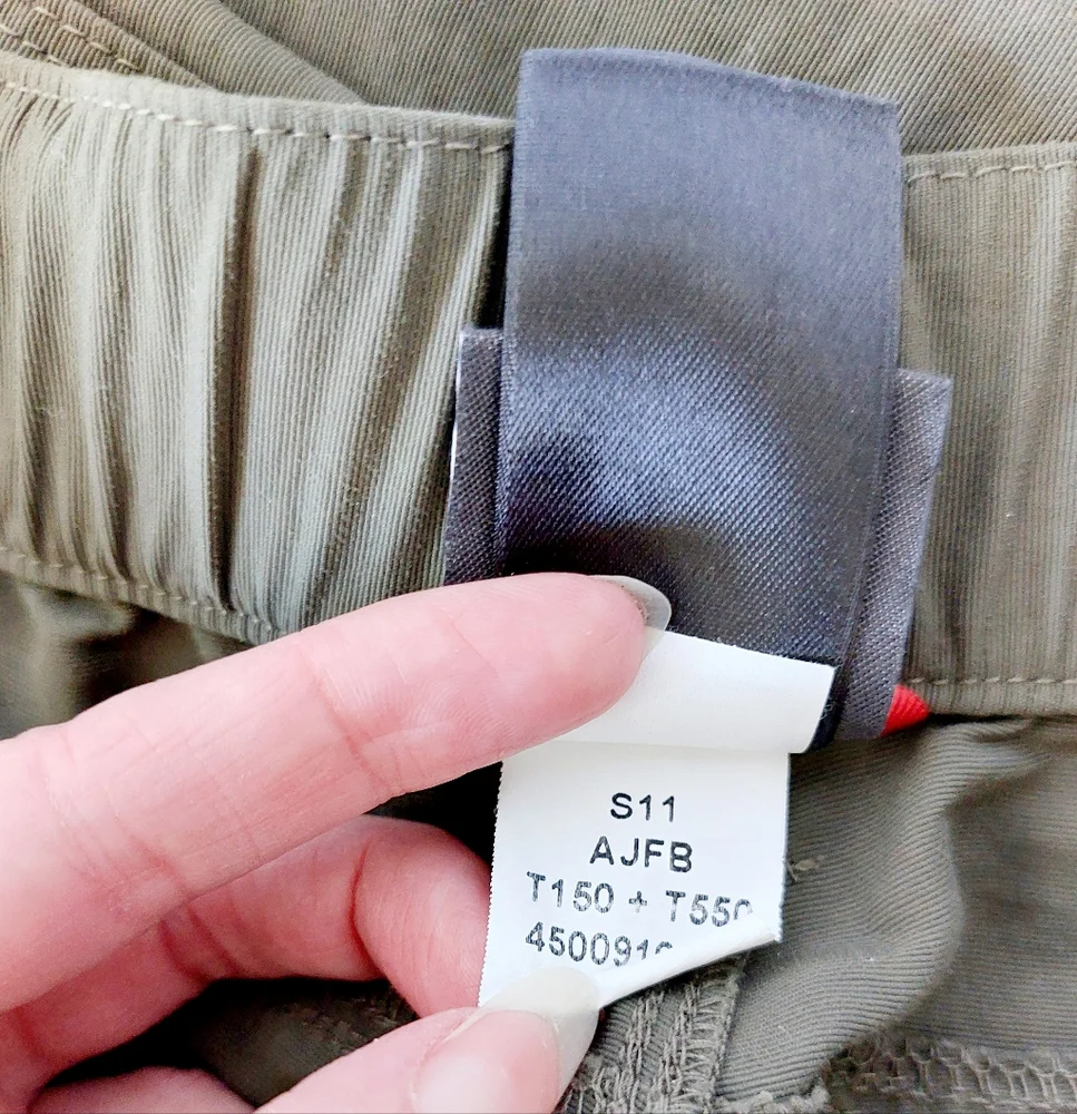 Convertible Hiking Pant size‎ Men's XXL Outdoor Olive style AJFB The North Face